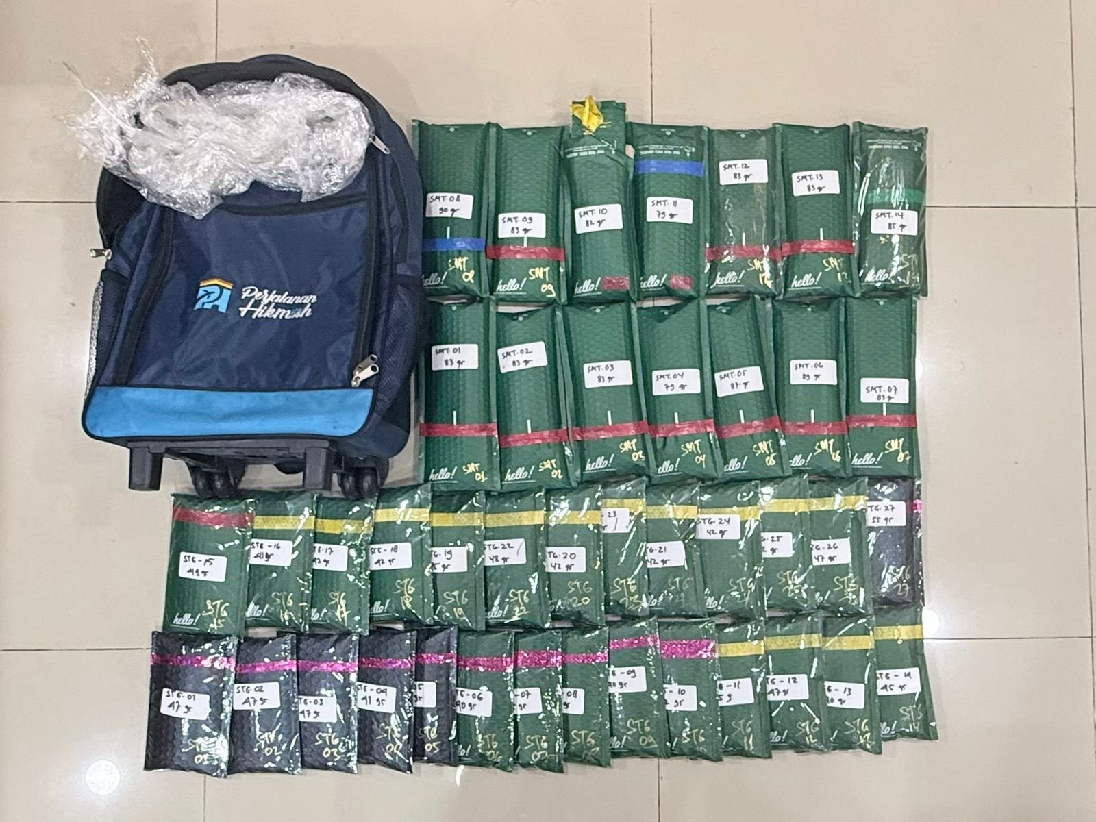 Liputan Berita : Polda Metro Jaya Bongkar Modus Kirim Ganja Pakai Paket Online